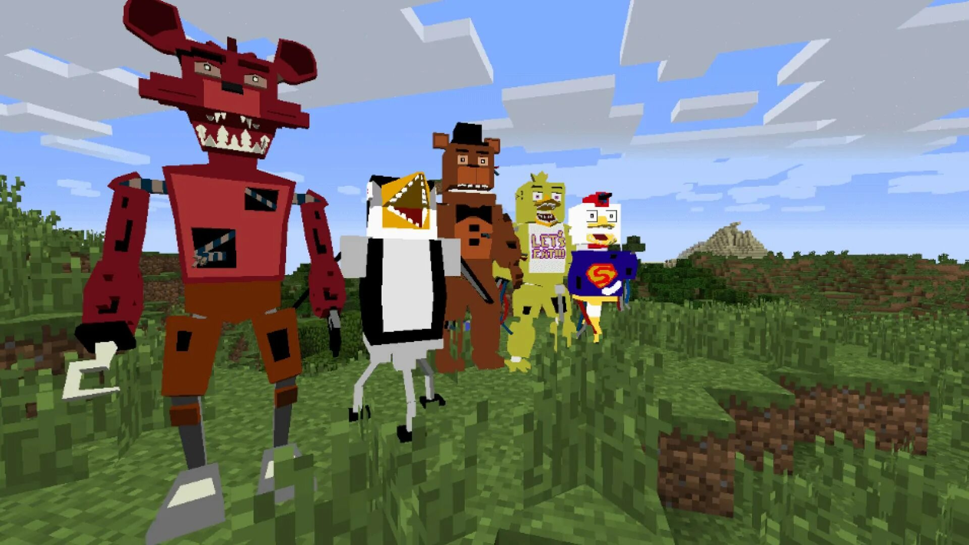 Fnaf addon minecraft
