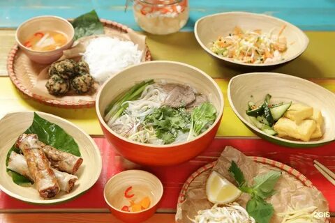Вьетнамская кухня карта