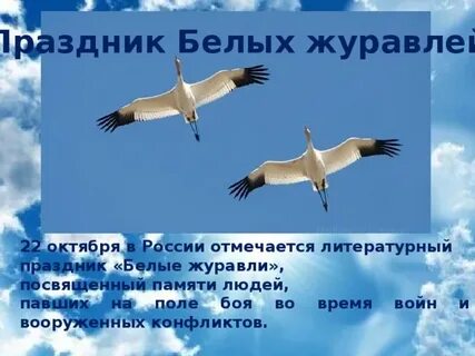 Праздник журавлей