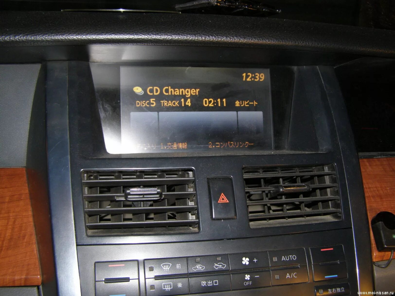 Aux, bluetooth, handsfree, usb, microsd в теану j31 - Nissan Teana (J31), 2,3 л,