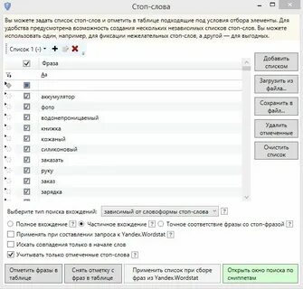 Стоп список