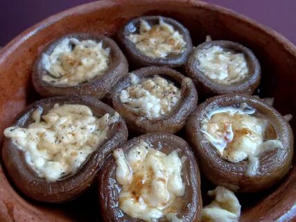 Грибы с сыром в духовке рецепт