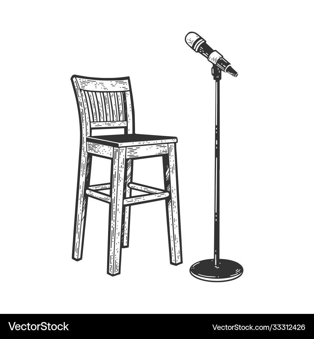 Mic up script. Микрофон эскиз. микрофон скетч. microphones, chair.