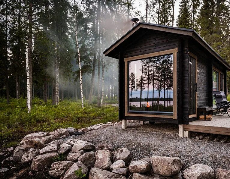 Small sauna