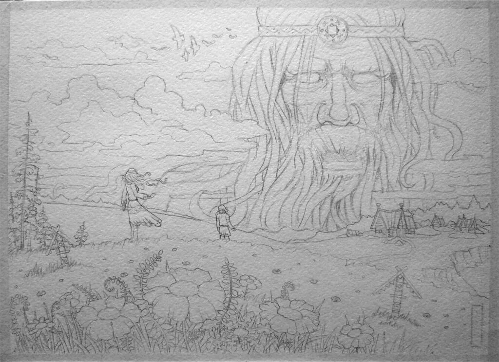 Калинов мост славянская мифология. Николай фомин художник. Калинов мост сказка. По ягоды. Николай фомин художник иллюстратор.