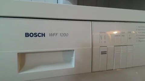 Bosch wff 1200