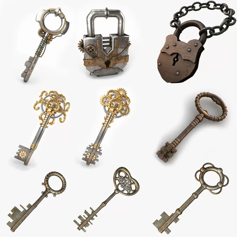 Замок и ключ. Модель ключа. Ключ 3d модель. Замок и ключ 3д.