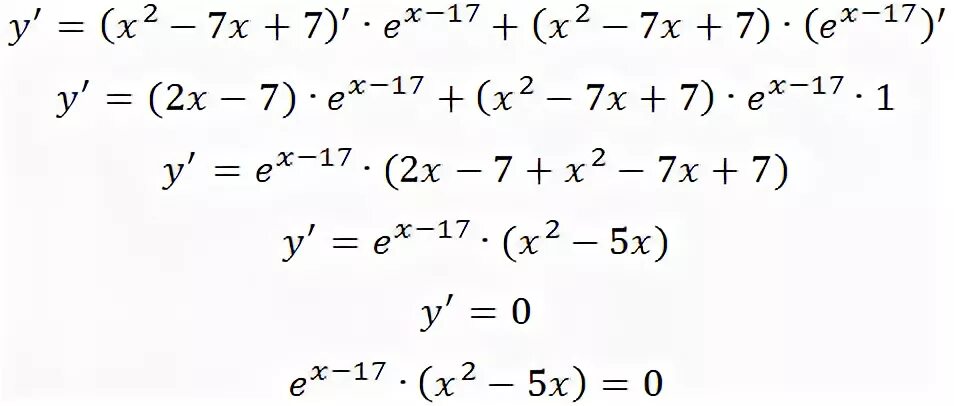 Найдите точку минимума функции 𝑦 = (𝑥 2 − 17𝑥 + 17) ∙ 𝑒 7−𝑥 .. Найдите точку минимума функции y x-2 2. Точка максимума функции y=(2-x)e^x-2. Найдите точку минимума функции y. Х 17 18 5 9