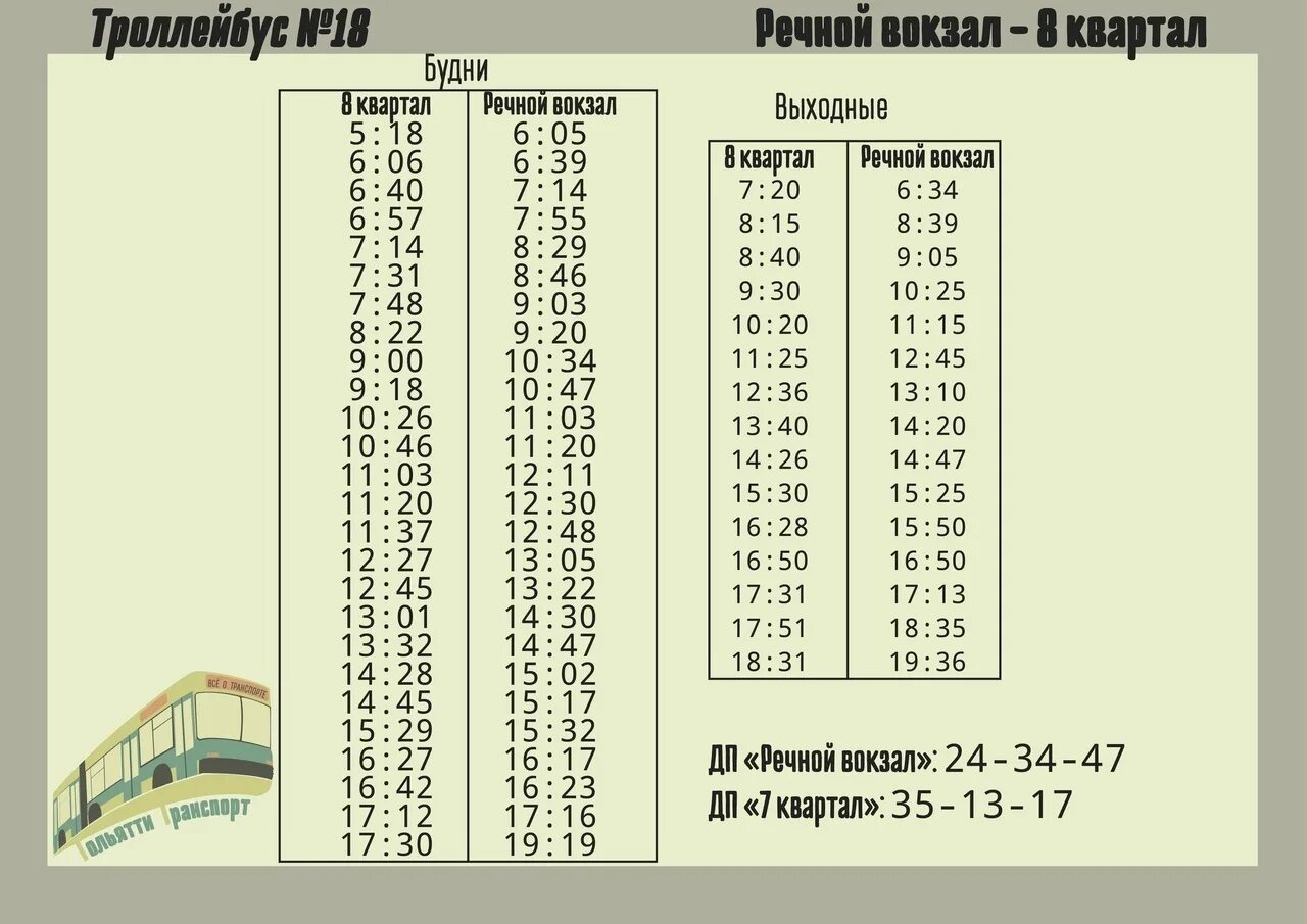 Расписание троллейбуса 105. Маршрут 18 троллейбуса Калуга. Расписание троллейбуса 18 Тольятти. Расписание троллейбусов Тольятти. График движения троллейбусов.