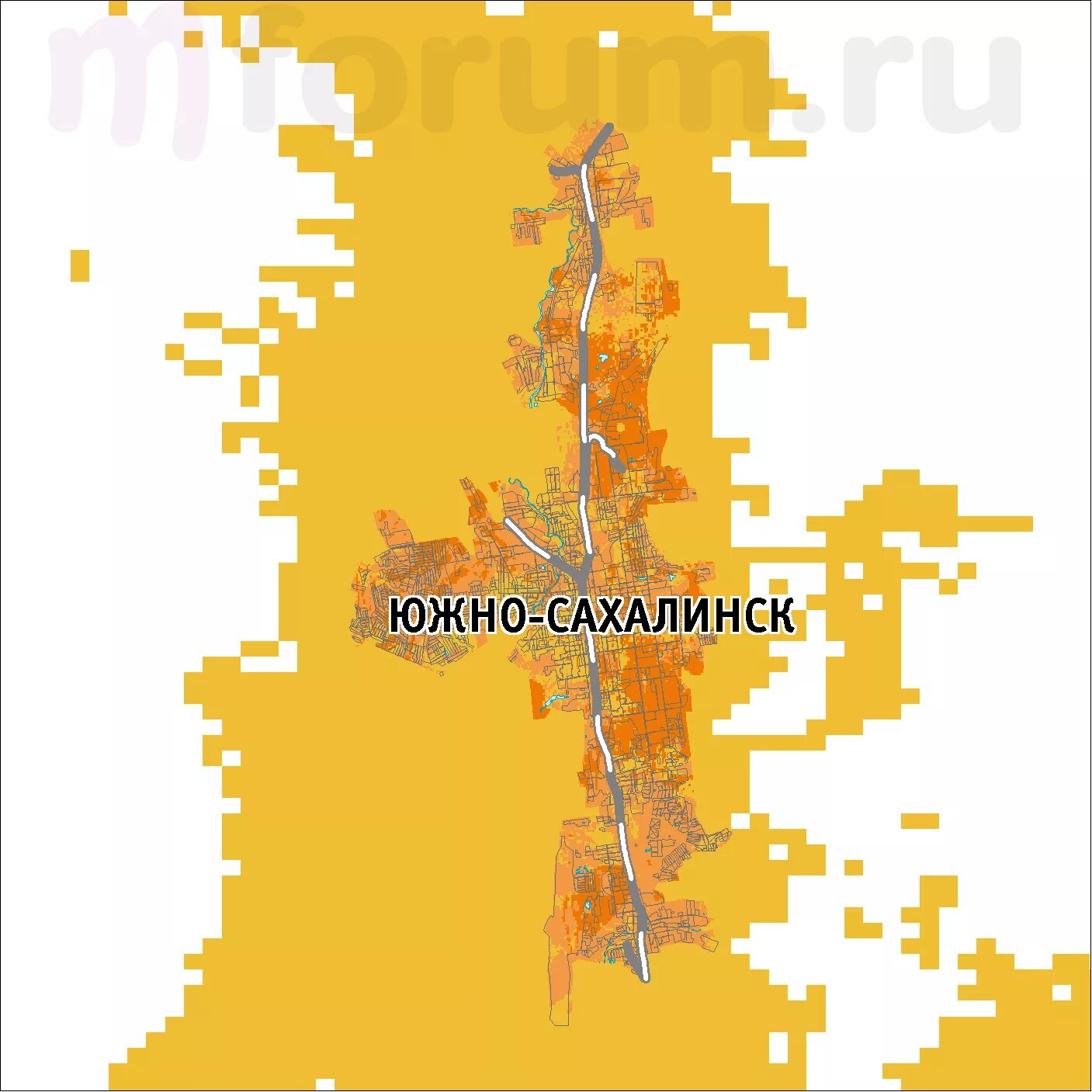 карта магазинов южно сахалинск