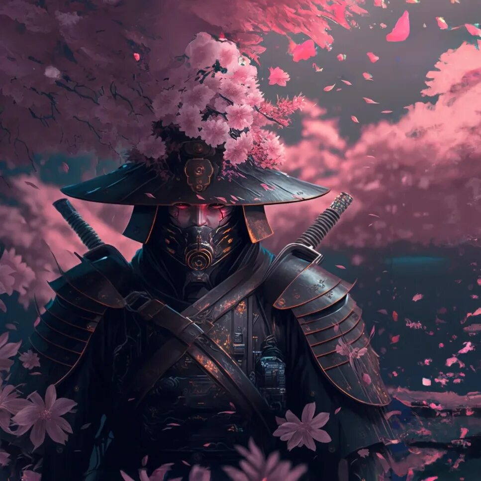 Сакура самурай. Samurai Sakura. Самурай и Сакура. Самурай киберпанк. Samurai Sakura RT.