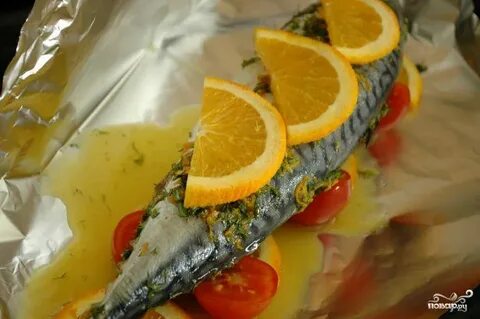 Рецепт запеченной рыбы с лимоном