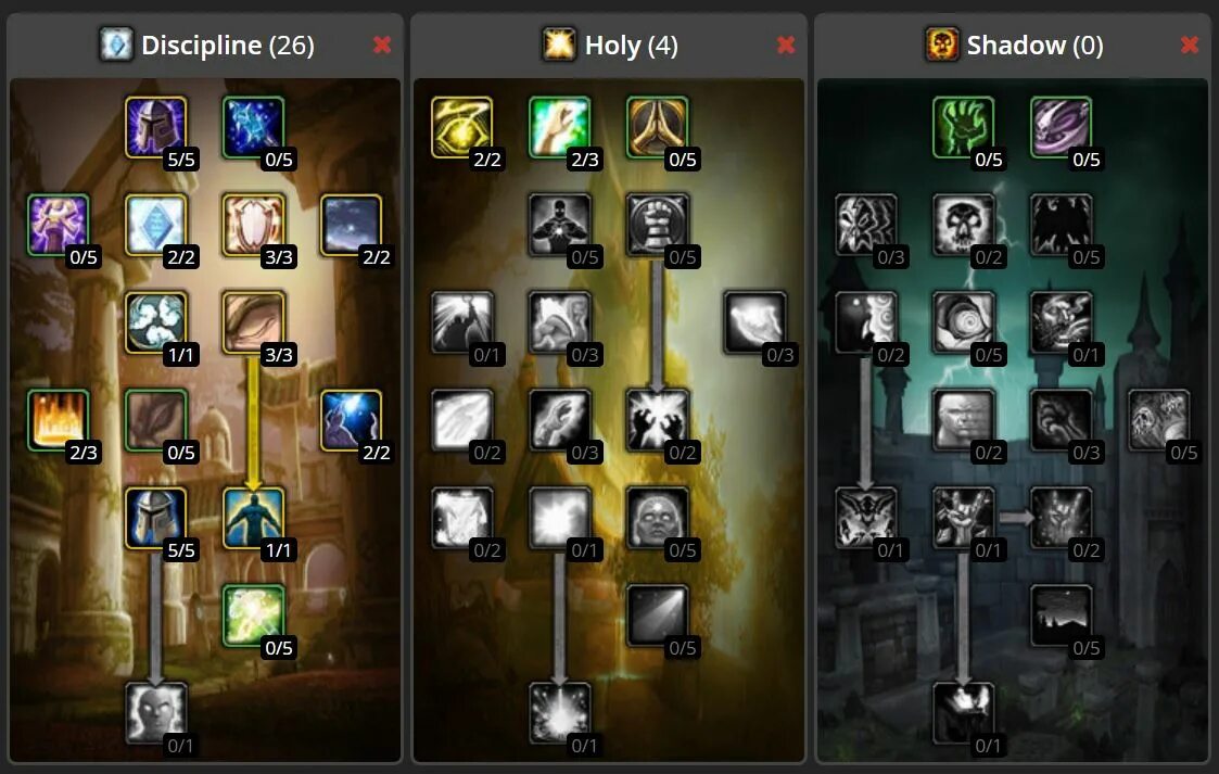 5 таланты. Шп прист билд 2. 3. 4. 5 таланты.