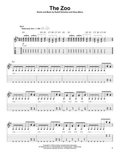 Scorpions аккорды
