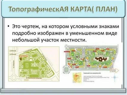План это уменьшенное изображение