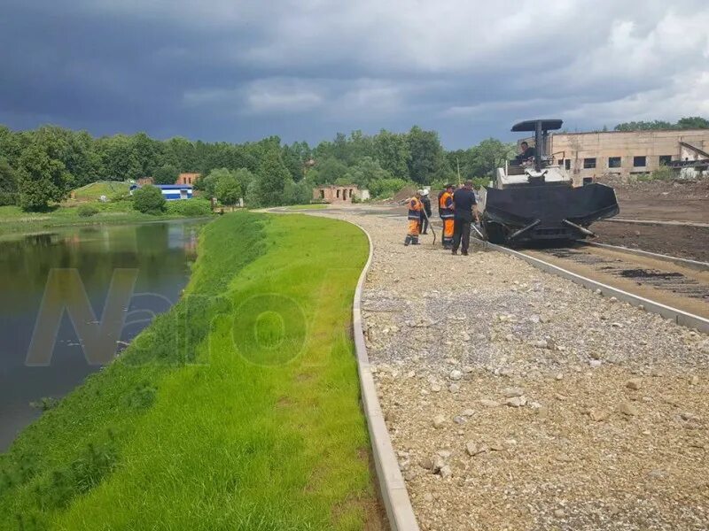 В Наро-Фоминске открыли первую часть набережной