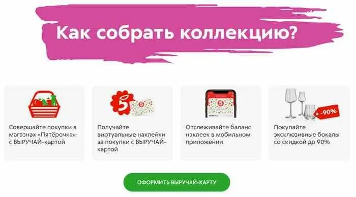 Пятерочка покупки за наклейки