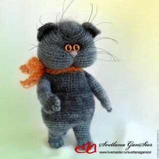 Мастер класс по вязанию кота