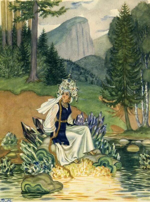 Сказ бажова медной горы хозяйка. П. Герои сказов бажова. Уральские сказы бажова иллюстрации назарук. Хозяйка медной горы мультфильм 2017.