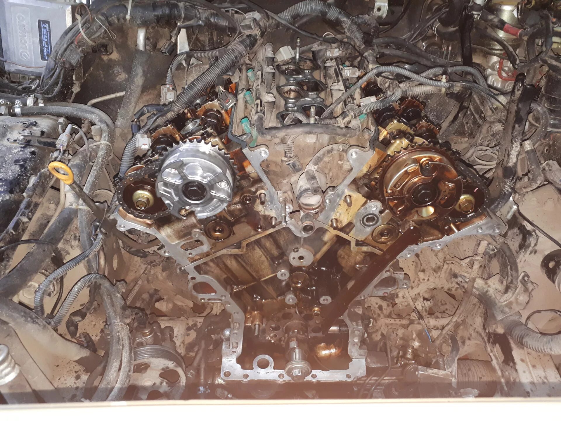 двигатель toyota 4runner tacoma 4.0 1gr - fe 160000km купить бу в Хабаровске Z15