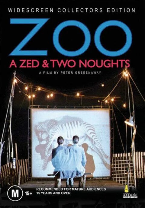 3 и два нуля. Зет и два нуля. a zed &amp; two noughts. a zed &amp; two noughts, 1985. «zoo», питер гринуэй.