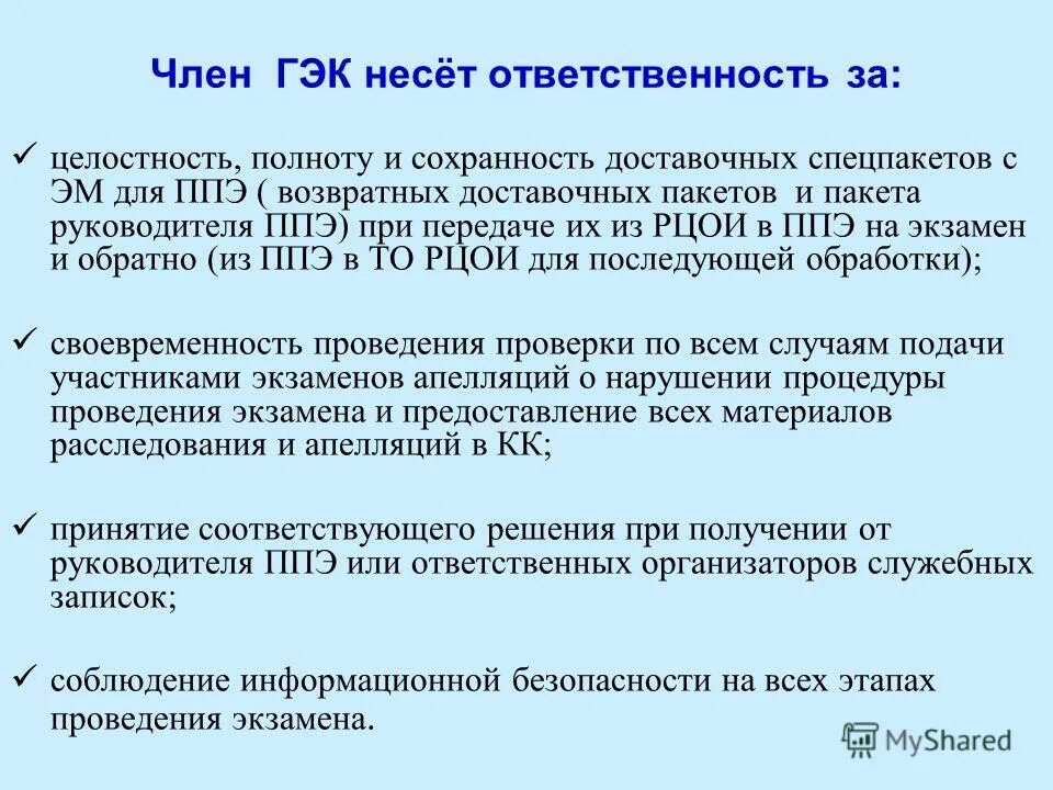 пакет руководителя ппэ