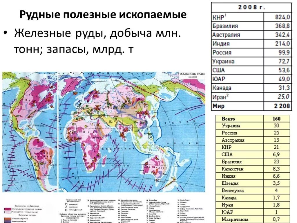 Крупнейшие бассейны железной руды в мире. Залежи железной руды в мире на карте. Крупнейшие бассейны железной руды в мире на карте.