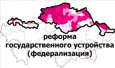 Территория северного казахстана
