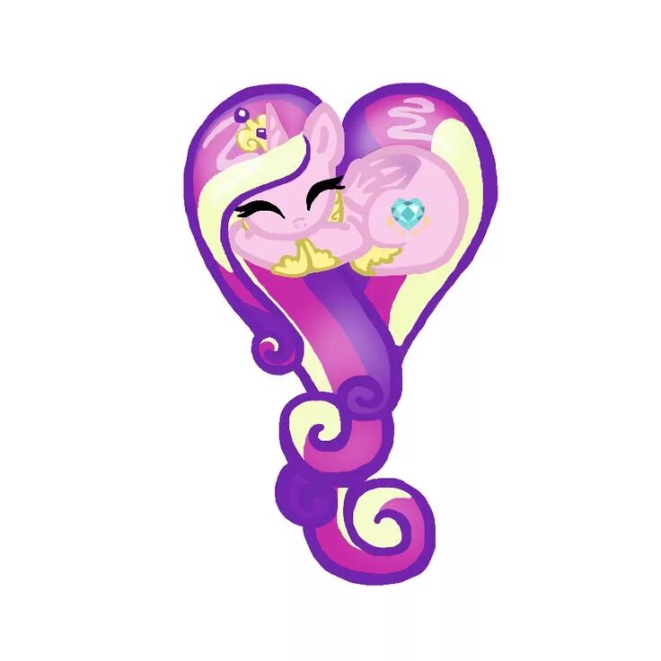 My little pony heart
