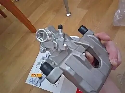 Как снять задний суппорт форд фокус 2