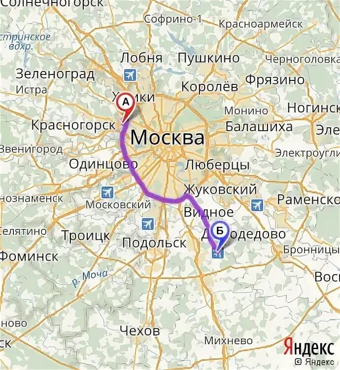 Аэропорт Домодедово на карте Московской области. Красногорск Домодедово. Красногорск Домодедово маршрут. Софрино на карте Московской области.