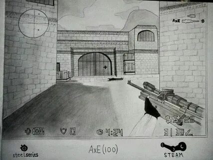 Рисовать cs go