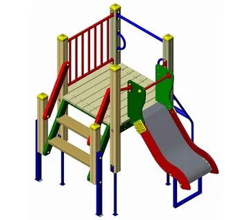 Уличный игровой комплекс
