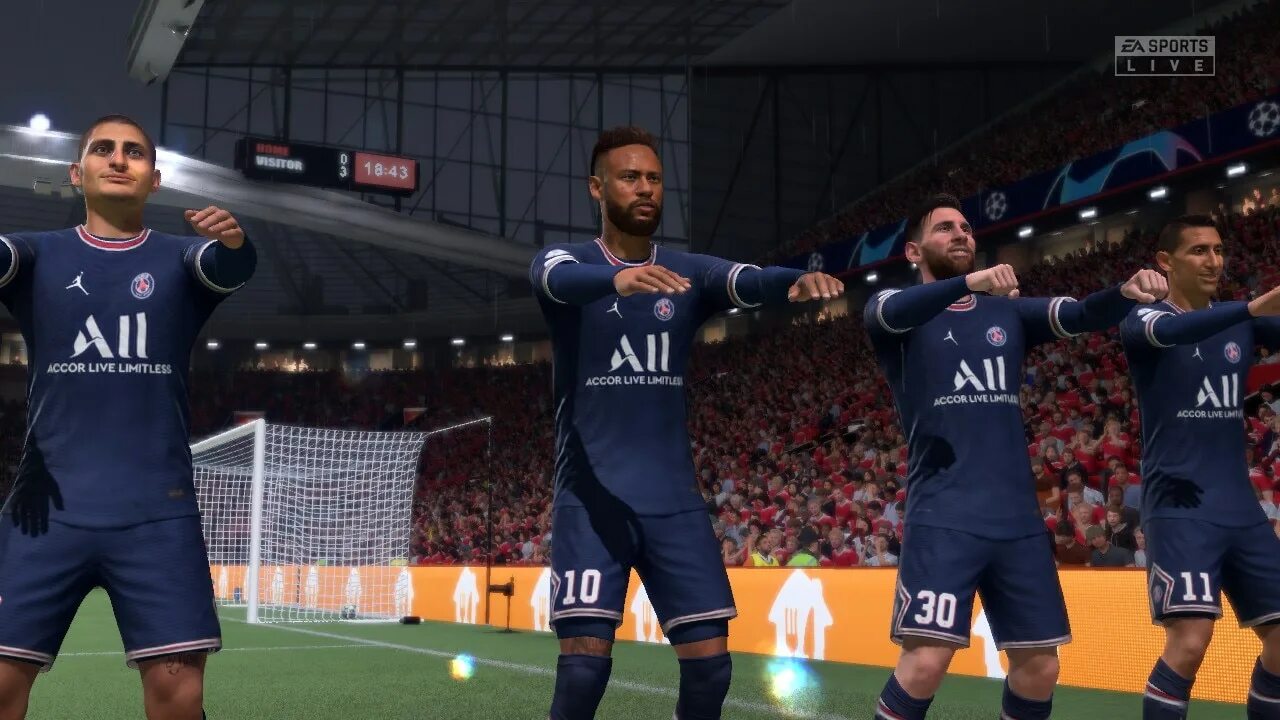 FIFA 22 на ПК. ФИФА 19. FIFA 22 скрины с ПК.