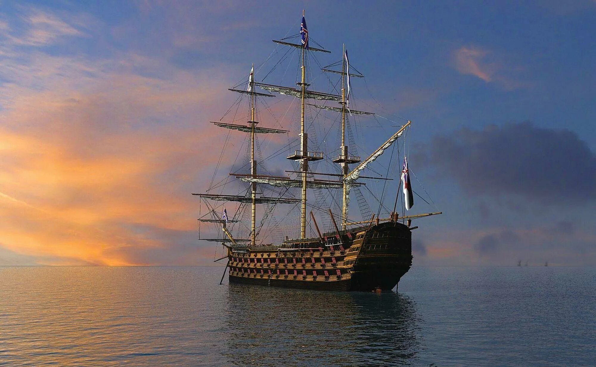 Фрегат Орел 1668. Парусный корабль Лефорт. Фригат.