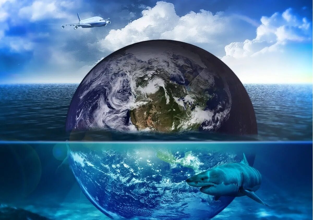 Как появилась жизнь на планете земля. Вода на земле. земля мировой океан. планета мировой океан. планета вода.