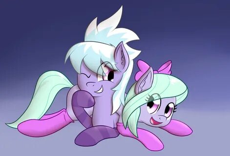 1254870 - safe, artist:zogzor, cloudchaser, flitter, g4, clothes, socks, stripe