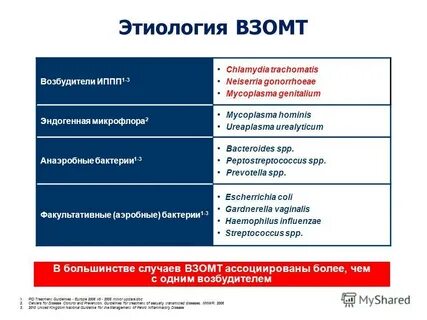 Воспалительные заболевания органов малого таза