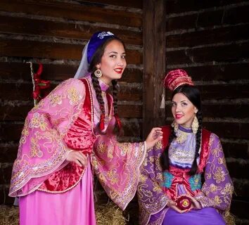 Татарский костюм женщины
