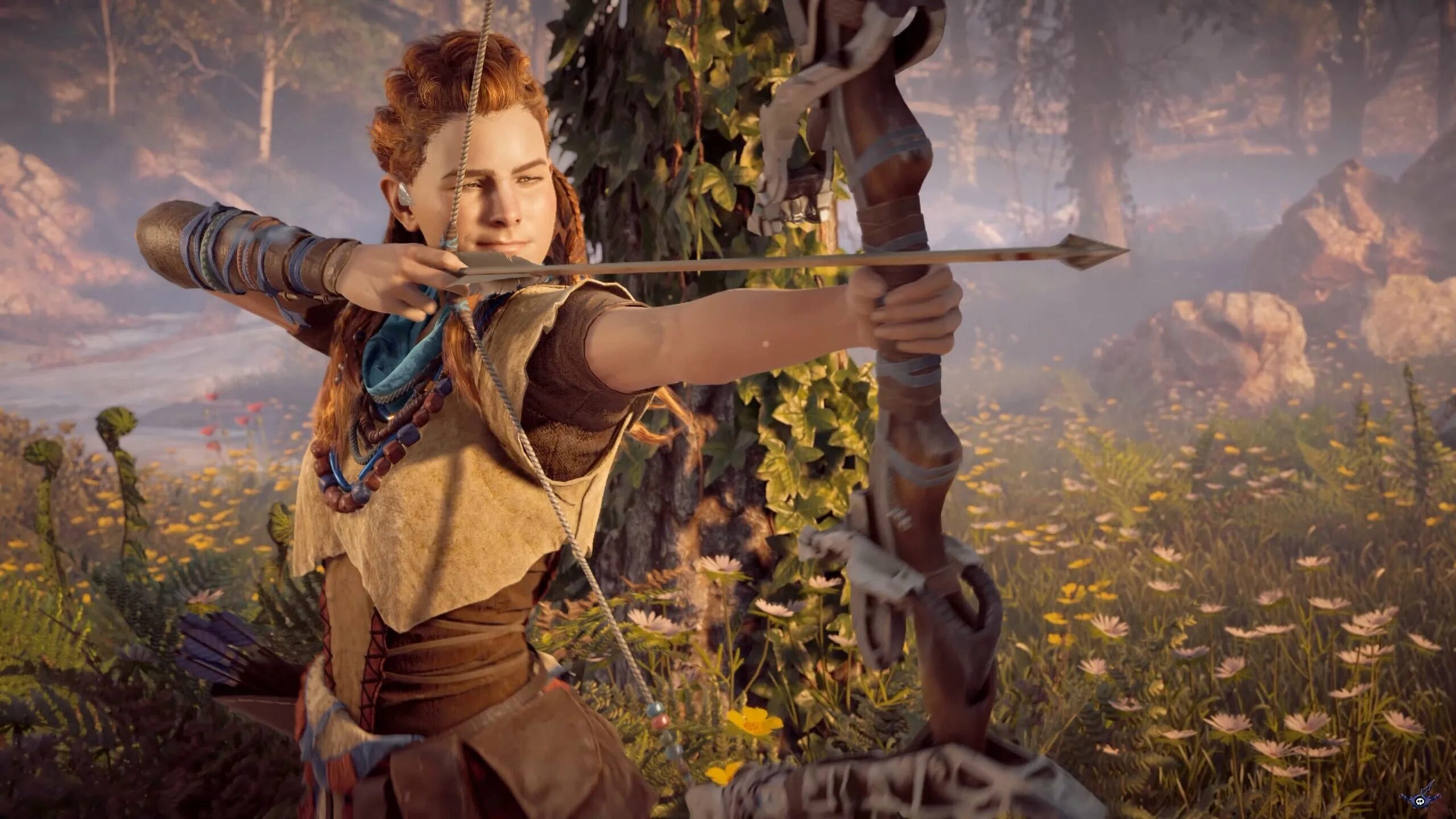 Трисс меригольд ведьмак 2. Хорайзн зеро даун. Horizon zero dawn eloy. Игра про рыжую девушку. Игра про рыжую девушку.