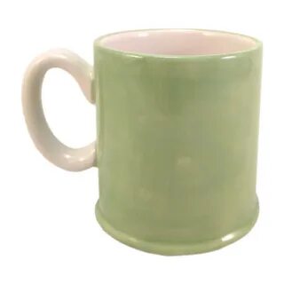 Большая зеленая кружка