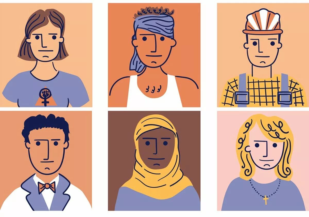 Стереотип рисунок. Стереотипы иллюстрации. Стереотипы о народах. Профессиональные стереотипы. Стереотип рисунок.