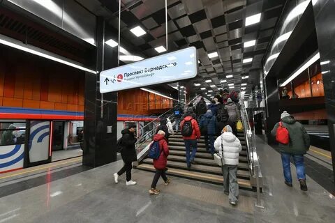 Большая кольцевая линия станция проспект вернадского