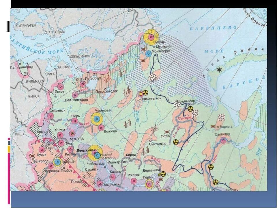 Контурные карты европейский северо запад россии. Карта полезных ископаемых Северо Западного района. Полезные ископаемые Северного экономического района на карте. Карта полезных ископаемых европейского севера.