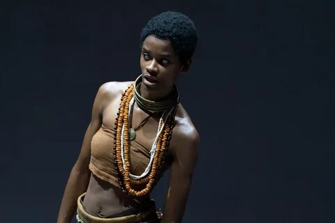 Slideshow letitia wright topless.