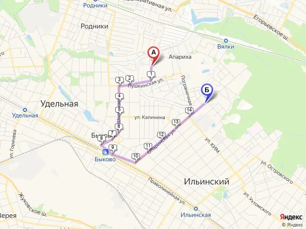 Как доехать до поселков автобусом