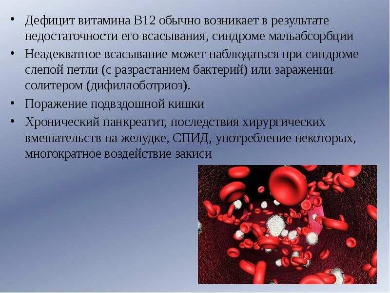 Витамин б12 заболевания. Витамин б 12 анемия. Недостаточность витамина b12. Дефицит витамина b12. Благодаря антибиотикам многие