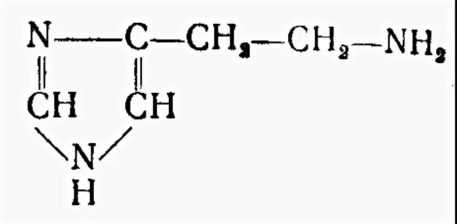 Гистамин химическая формула. Гистамин структурная формула. Гистамин строение. Гистамин химическое строение.