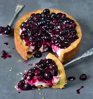 Blueberry cream