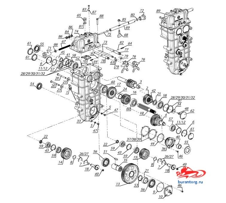 Фара тайга варяг 550. Снегоход тайга передачи. Схема коробки снегохода тайга 500. Коробка передач снегохода тайга варяг 550. Подшипник на ведущий вал на буран тайга 500.